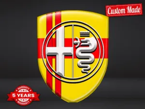 Alfa Romeo Pegatinas Logo Impresas Resistentes Premium Alta Calidad